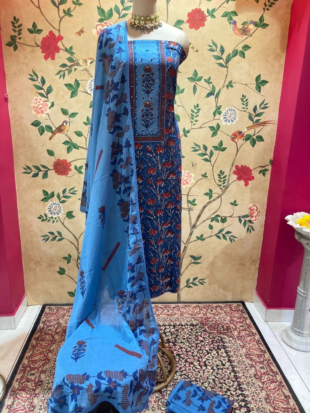 Baharee indigo