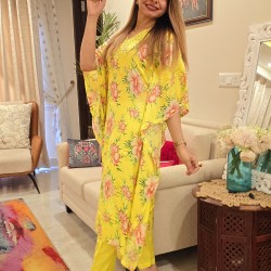 NEON KAFTAN SET