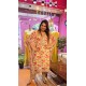 Pure georgette kaftan set