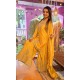 Yellow chinnon plazzo set 