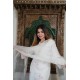 Princess white muslin suit set 