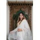 Princess white muslin suit set 