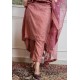 Mauve pink anarkali 