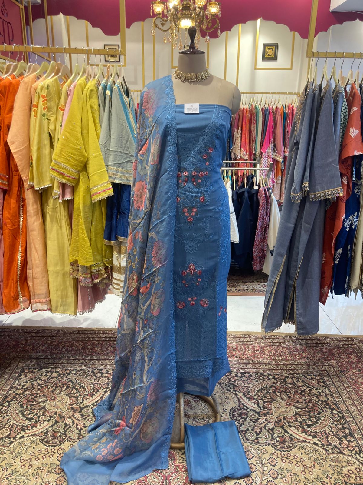 Pakistani unstitched set